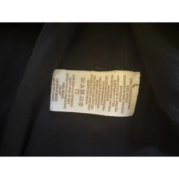 Free People Black Floral Embroidered V-Neck Bell Sleeve Mini Dress Size 0 - Picture 6 of 7